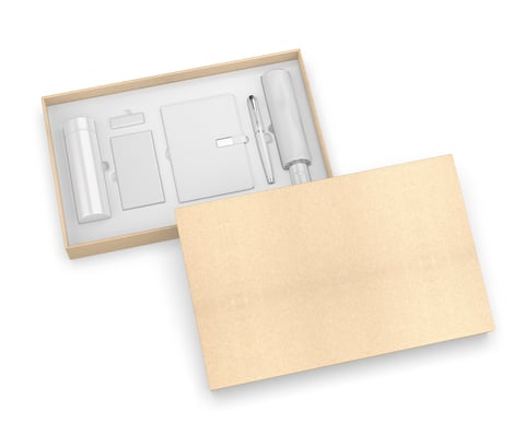 Corporate gift box branding